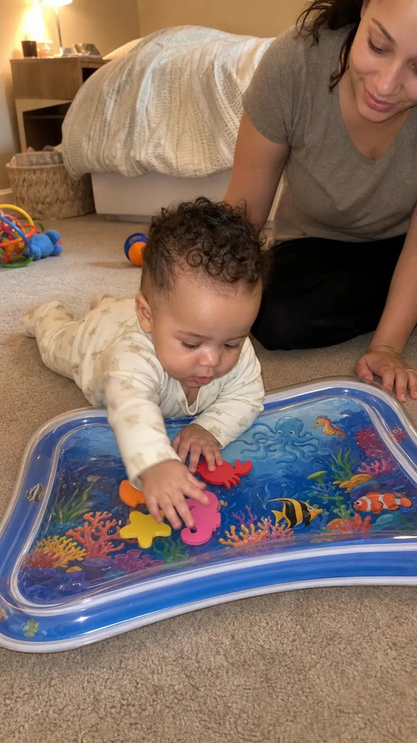 Wasserspielmatte Criativae - Interaktive Sensorik-Matte für Babys
