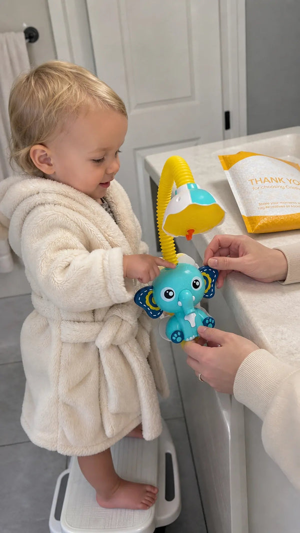 Baby Shower Criativae - Sanfte Kinderdusche für die Badewanne