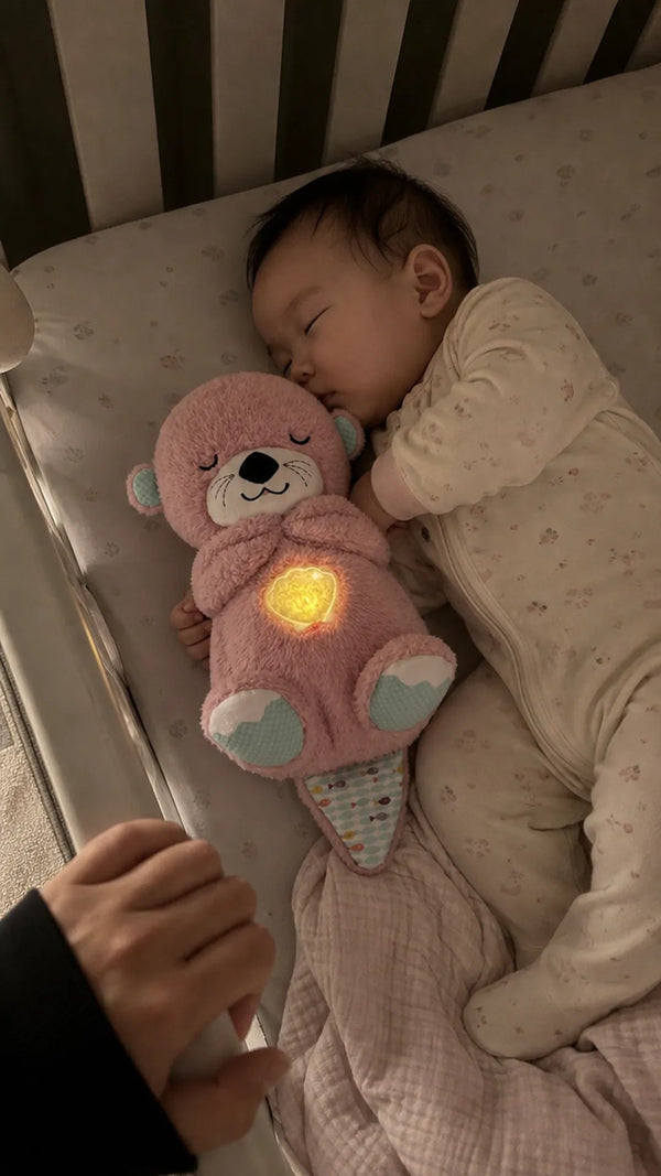 Schlummerfreund Criativae - Atmendes Kuscheltier mit Licht und Klang