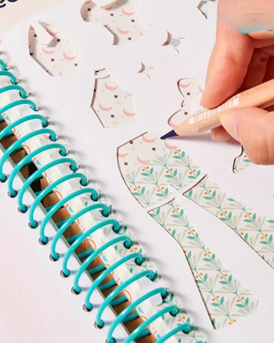 Fashion Atelier Criativae - Interaktives Anziehpuppen-Bastelbuch