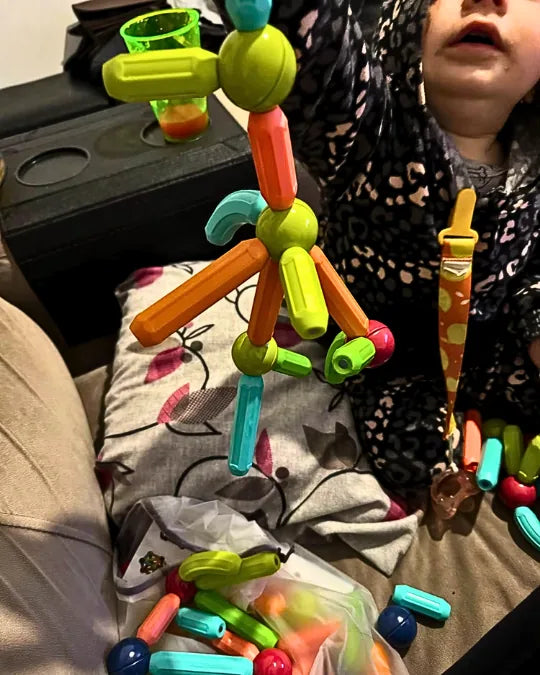 Magna Kids Criativae - Magnetstäbe und Kugeln für grenzenloses Bauen