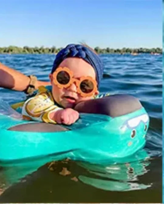 SunFloat Criativae - Babyschwimmring mit Sonnendach
