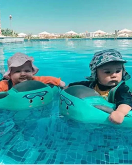 SunFloat Criativae - Babyschwimmring mit Sonnendach
