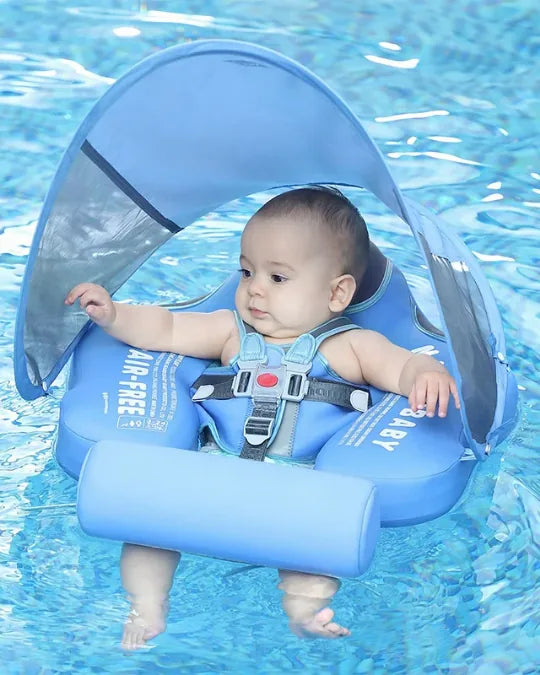 SunFloat Criativae - Babyschwimmring mit Sonnendach