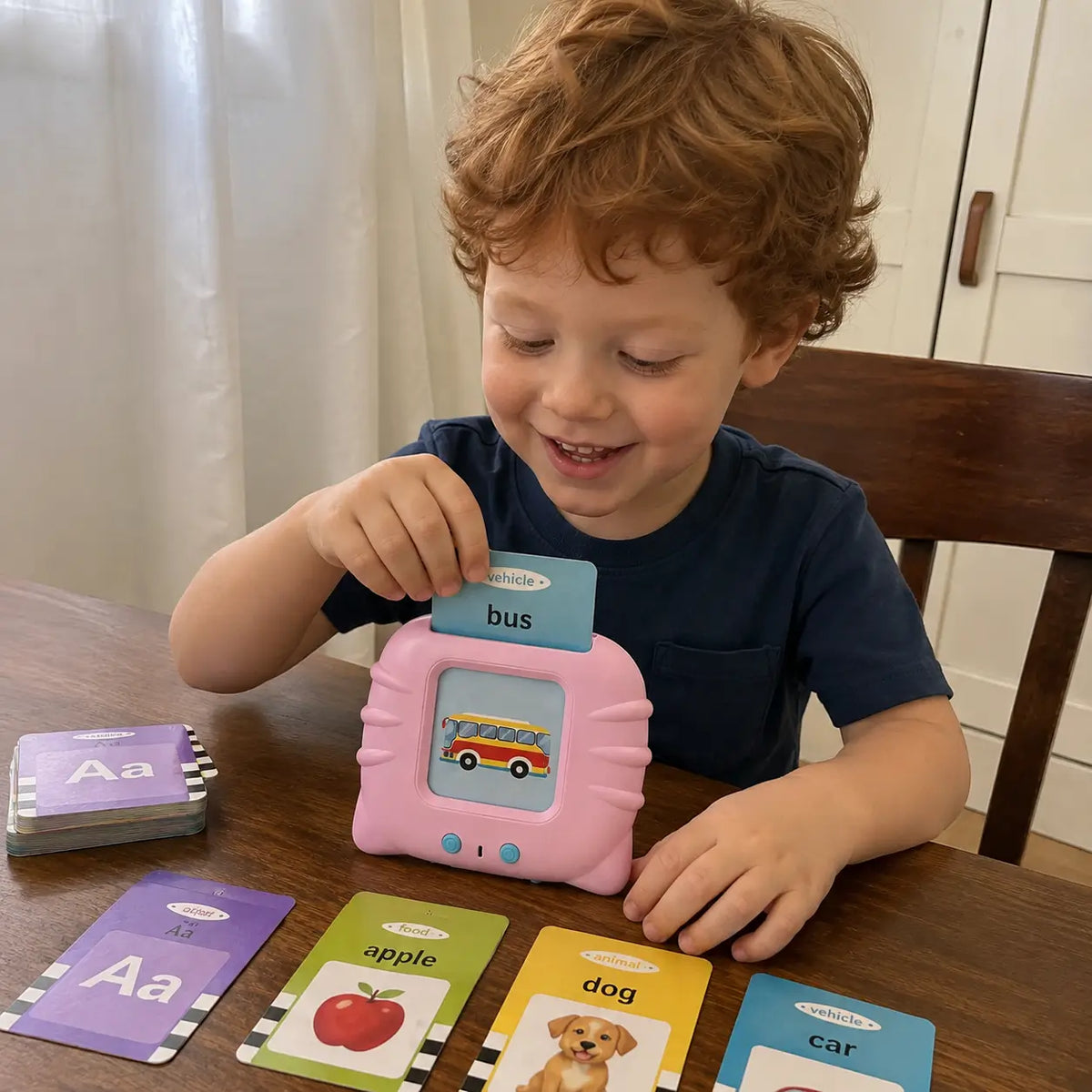 Nachher — Card Kids Criativae - Sprechende Englisch-Lernkarten für Kinder (224 Wörter)