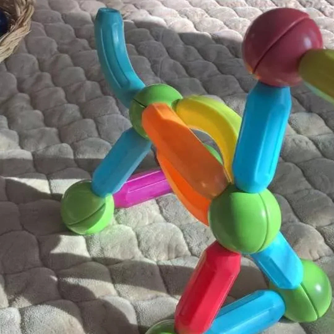 Magna Kids Criativae - Magnetstäbe und Kugeln für grenzenloses Bauen