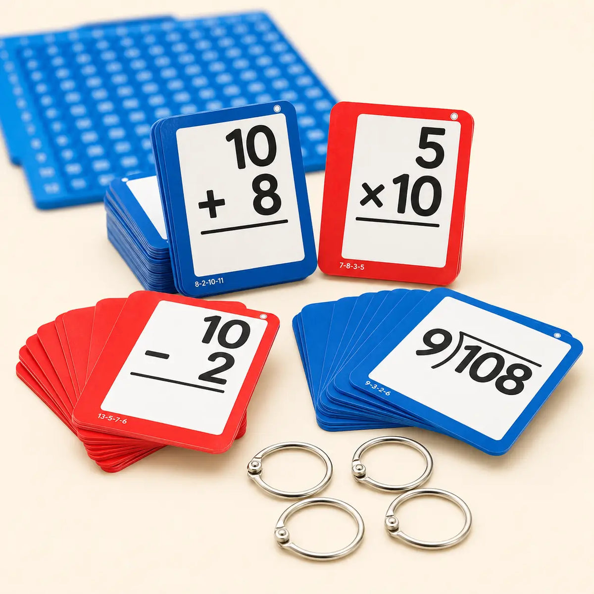 Pop-it-Mathe-Set Criativae - Brüche und Rechenarten zum Anfassen