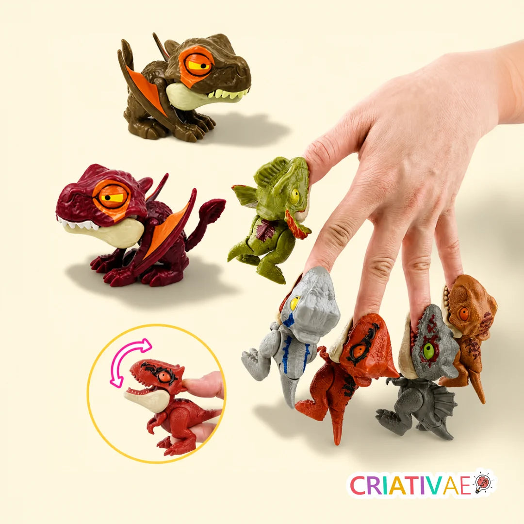 Schnappsaurier Criativae - Anti-Stress-Dinos mit Schnappmaul