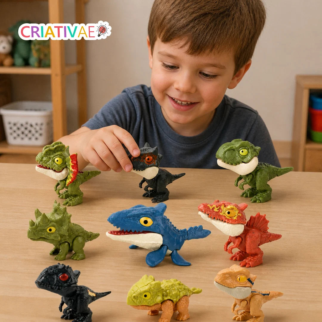 Schnappsaurier Criativae - Anti-Stress-Dinos mit Schnappmaul
