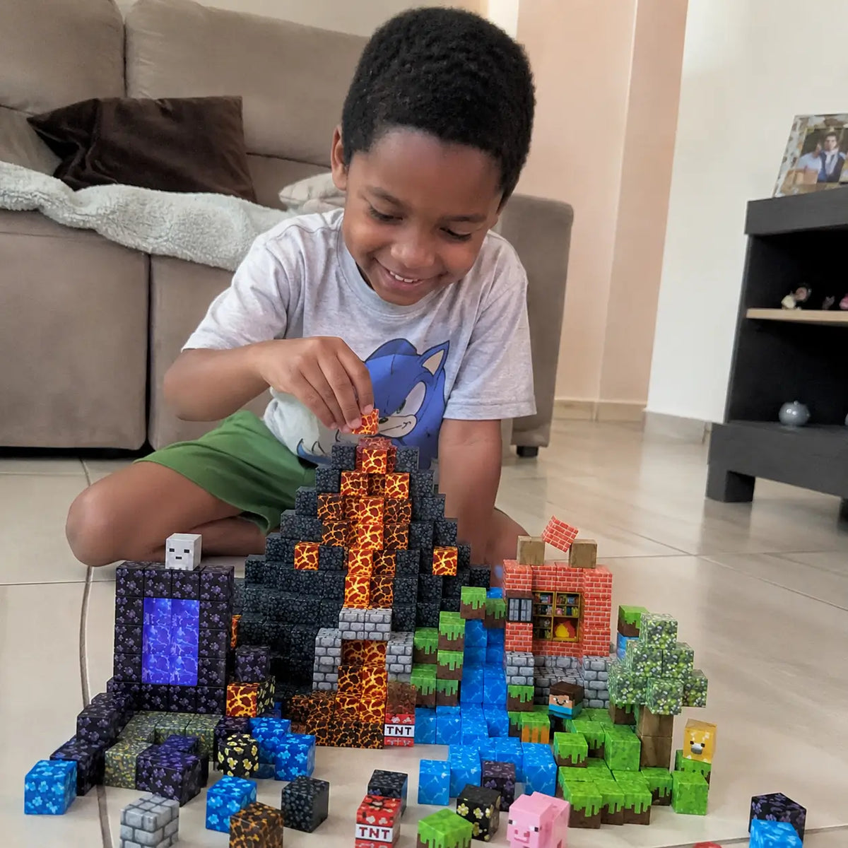 Nachher — MagCraft Criativae - Magnetische Bausteine für Kinder