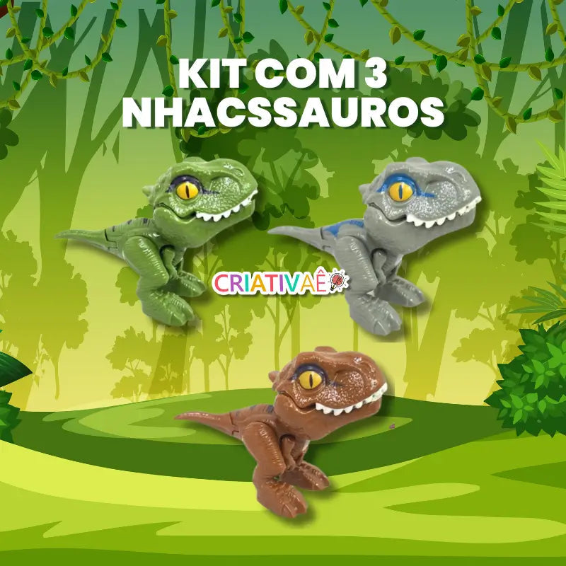 Schnappsaurier Criativae - Anti-Stress-Dinos mit Schnappmaul