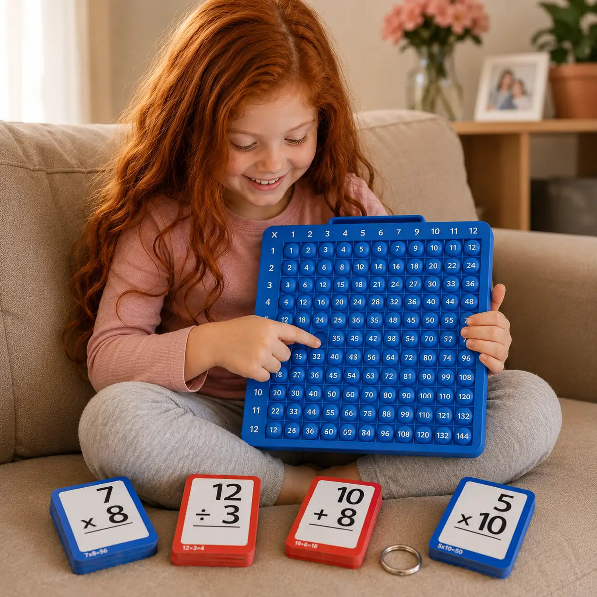 Nachher — Pop-it-Mathe-Set Criativae - Brüche und Rechenarten zum Anfassen