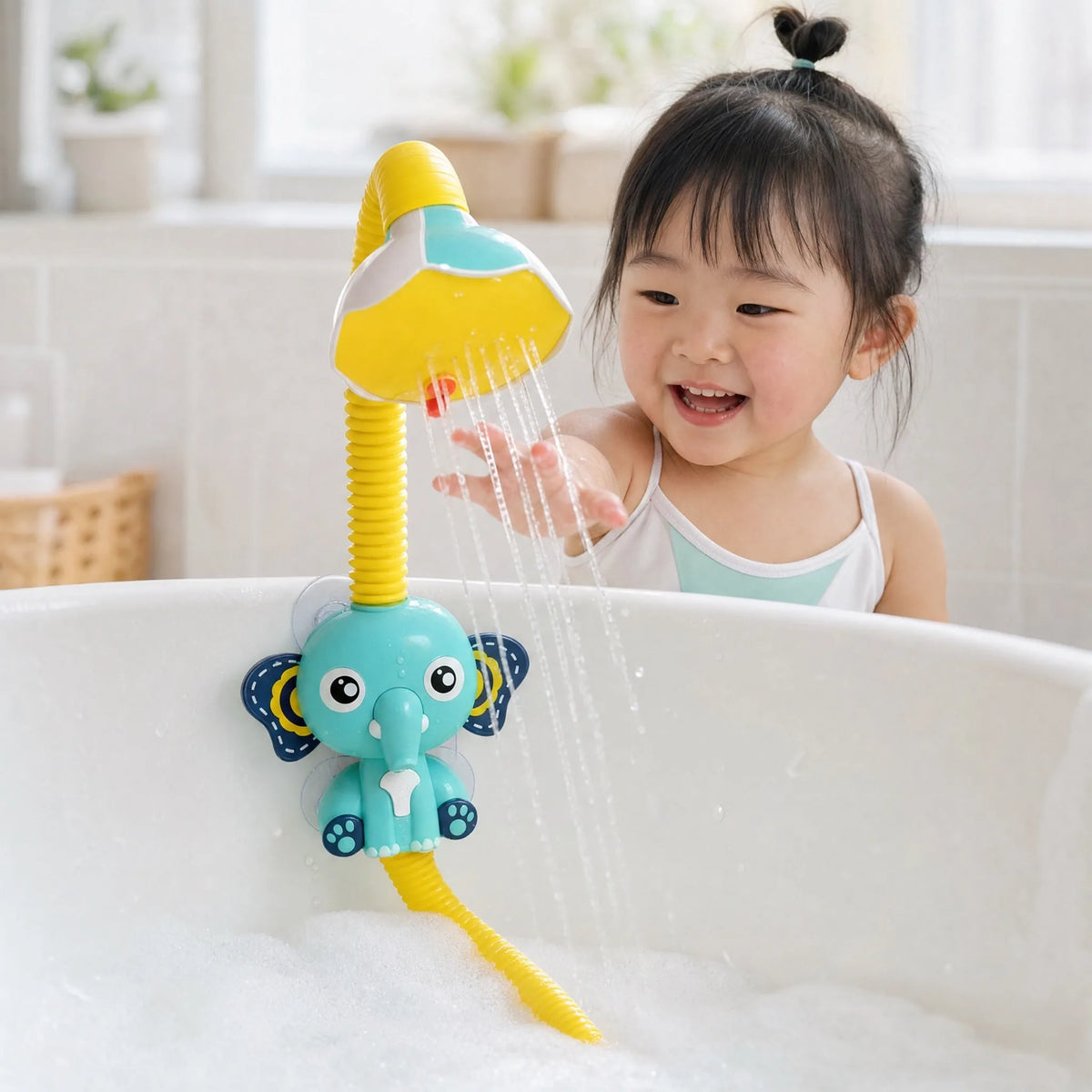 Baby Shower Criativae - Sanfte Kinderdusche für die Badewanne
