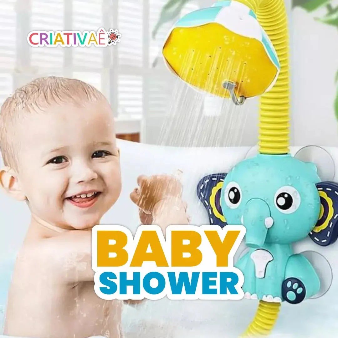 Baby Shower Criativae - Sanfte Kinderdusche für die Badewanne