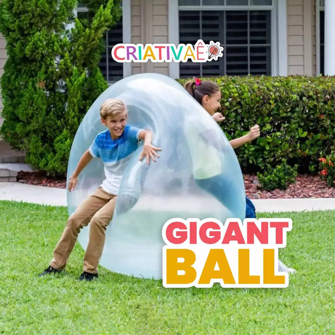 Gigantball Criativae - Riesiger Wackelball für Luft und Wasser