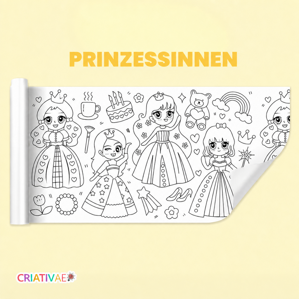 Malrolle Thema Prinzessinnen
