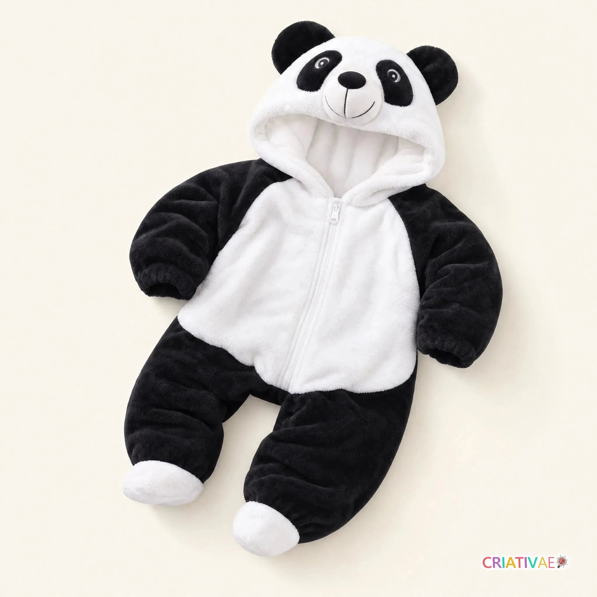 Kuschelfreunde Criativae - Kuscheliger Tier-Overall aus Plüsch-Flanell