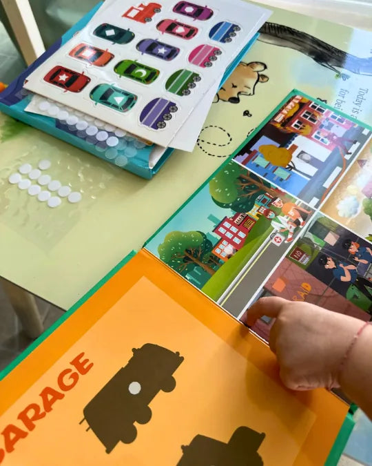 QuietBook Montessori Klettbuch – Kundenfoto 8 (Illustration)