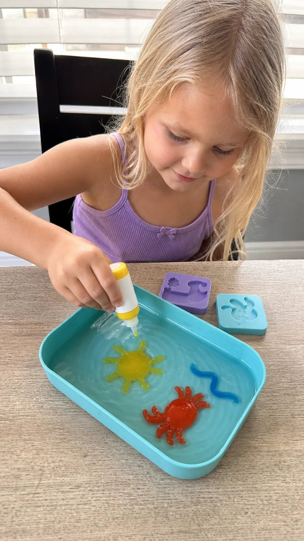 Aqua Fairy Criativae - Magisches Wasser-Bastelset für 3D-Tiere