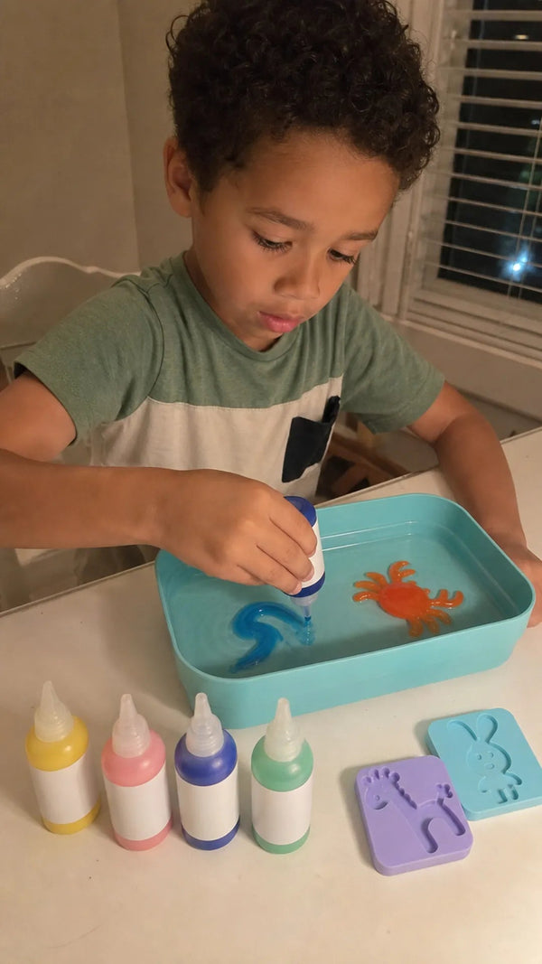 Aqua Fairy Criativae - Magisches Wasser-Bastelset für 3D-Tiere