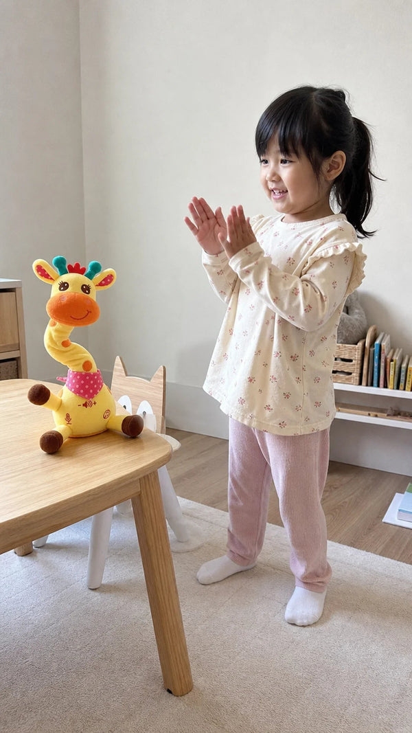 Tanzende Giraffe Criativae - Sprechendes und singendes Plüschtier