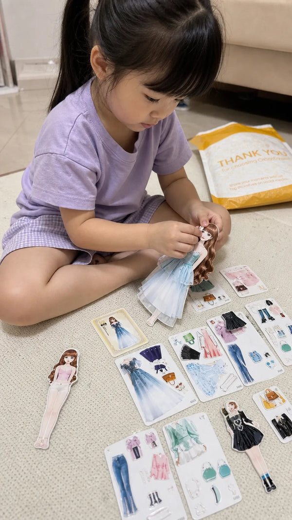 Styldoll Criativae - Magnetische Anziehpuppe mit unendlich vielen Outfits