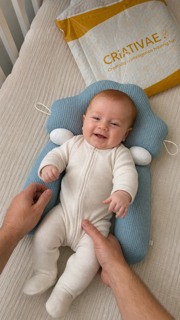 Traumnest Criativae - Ergonomisches Babykissen für ruhige Nächte