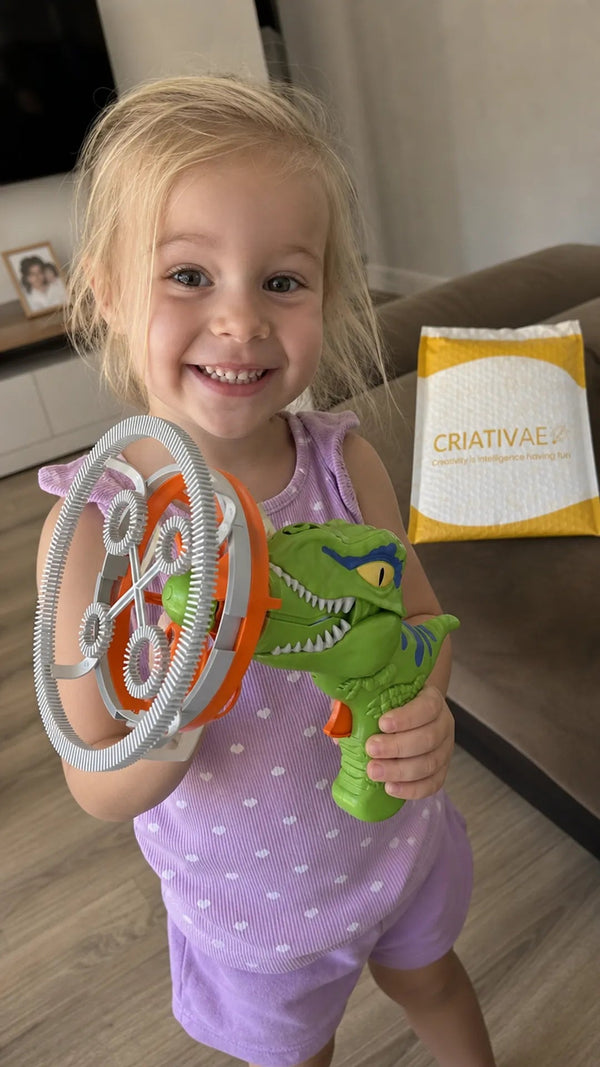 Dino Bubble Criativae - Seifenblasen-Dino für Riesenblasen