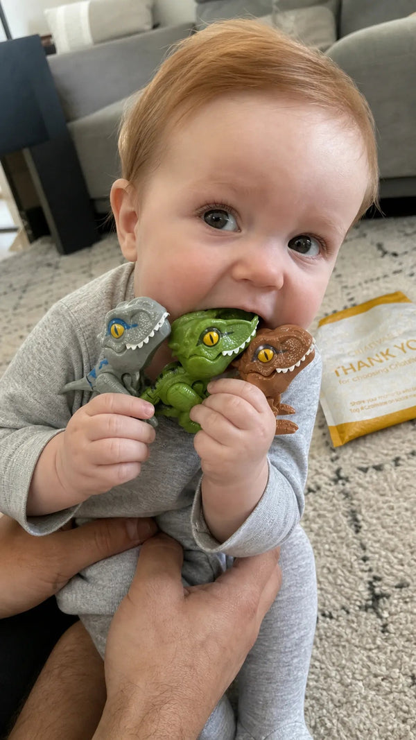 Schnappsaurier Criativae - Anti-Stress-Dinos mit Schnappmaul