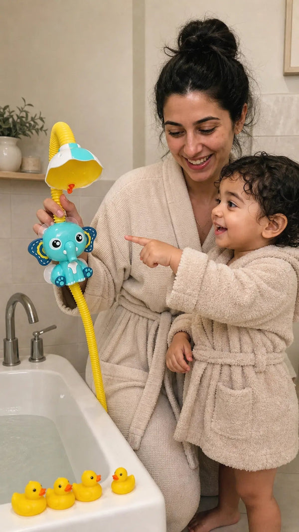 Baby Shower Criativae - Sanfte Kinderdusche für die Badewanne