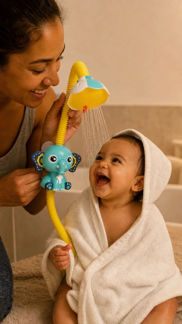 Baby Shower Criativae - Sanfte Kinderdusche für die Badewanne