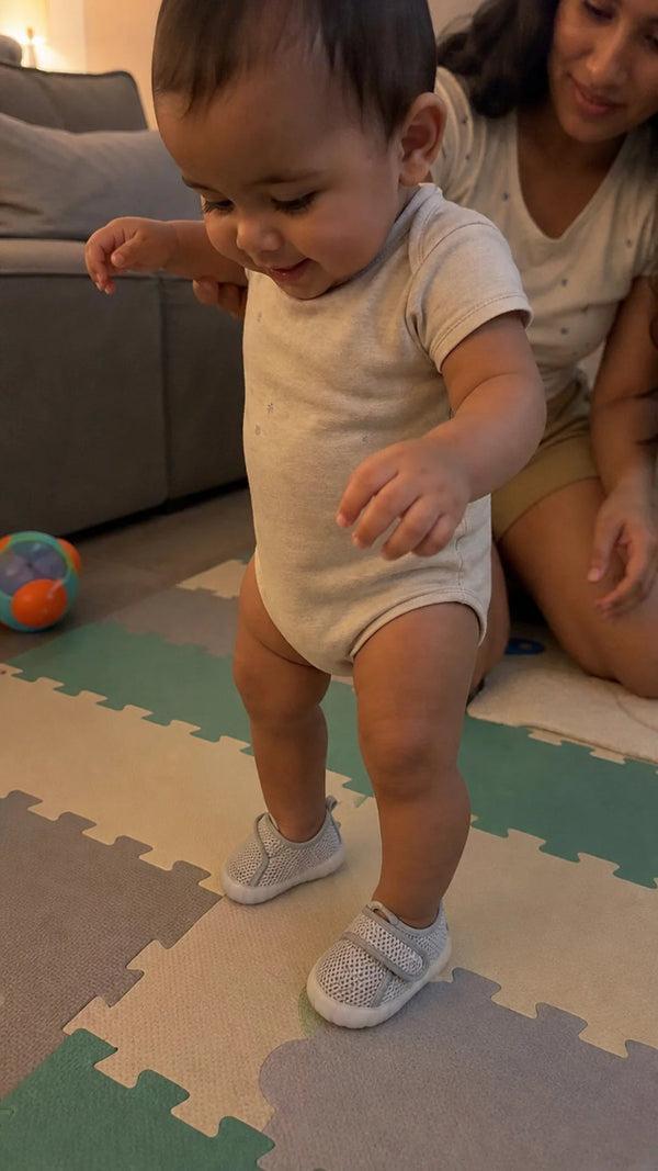 AirSteps Criativae - Atmungsaktive Babyschuhe für die ersten Schritte