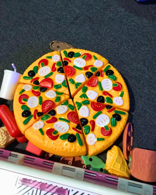 Schnippelküche Criativae - Schneidebares Spielessen mit Klett für kleine Chefköche