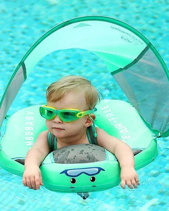 SunFloat Criativae - Babyschwimmring mit Sonnendach