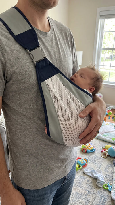 Kängu Sling Criativae - Verstellbarer Baby-Sling für freie Hände und ein ruhiges Baby