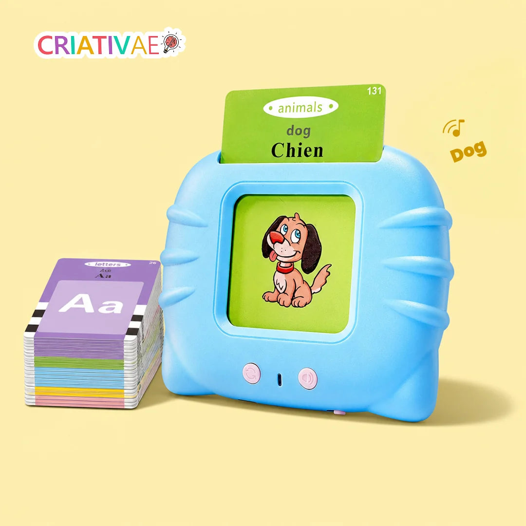 Card Kids Criativae - Sprechende Englisch-Lernkarten für Kinder (224 Wörter)