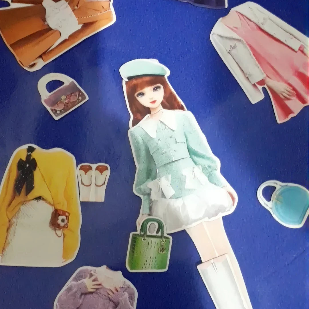Styldoll Criativae - Magnetische Anziehpuppe mit unendlich vielen Outfits