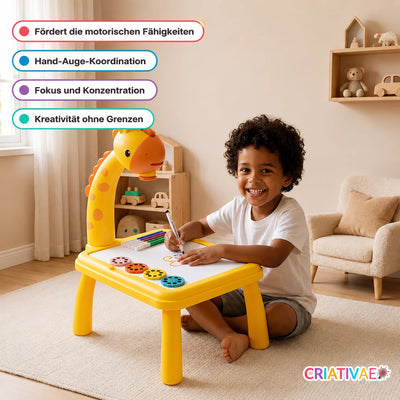 Table Kids Criativae - Kinder-Zeichenprojektor-Tisch