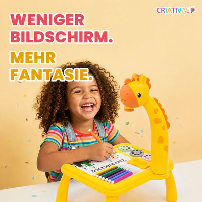 Table Kids Criativae - Kinder-Zeichenprojektor-Tisch