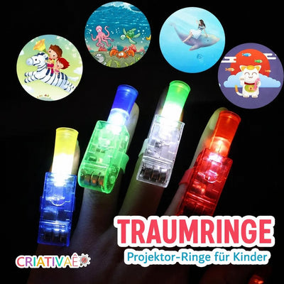 Traumringe Criativae - Projektor-Ringe für Gute-Nacht-Geschichten an der Zimmerdecke