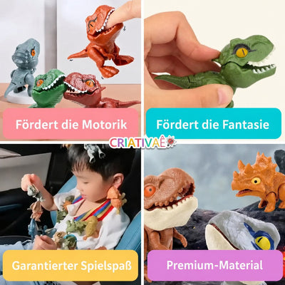 Schnappsaurier Criativae - Anti-Stress-Dinos mit Schnappmaul