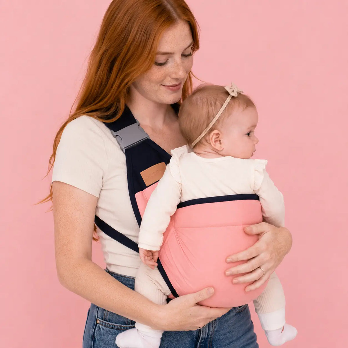 Nachher — Kängu Sling Criativae - Verstellbarer Baby-Sling für freie Hände und ein ruhiges Baby