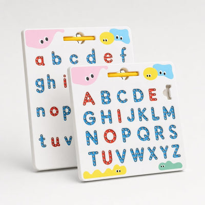 ABC Magnettafel Criativae - Doppelseitige Magnet-Schreibtafel zum Buchstabenlernen