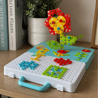 Tecto3D Criativae — Bohrmaschinen-Bauset für Kinder