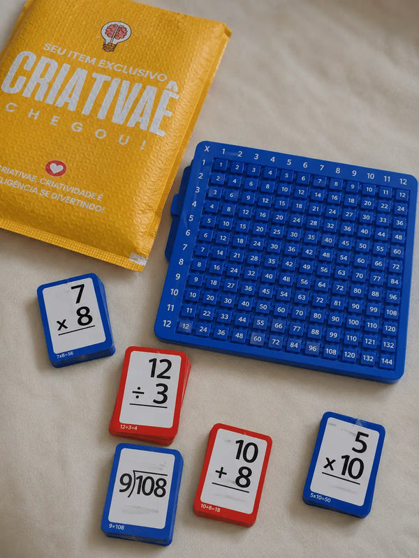 Pop-it-Mathe-Set Criativae - Brüche und Rechenarten zum Anfassen