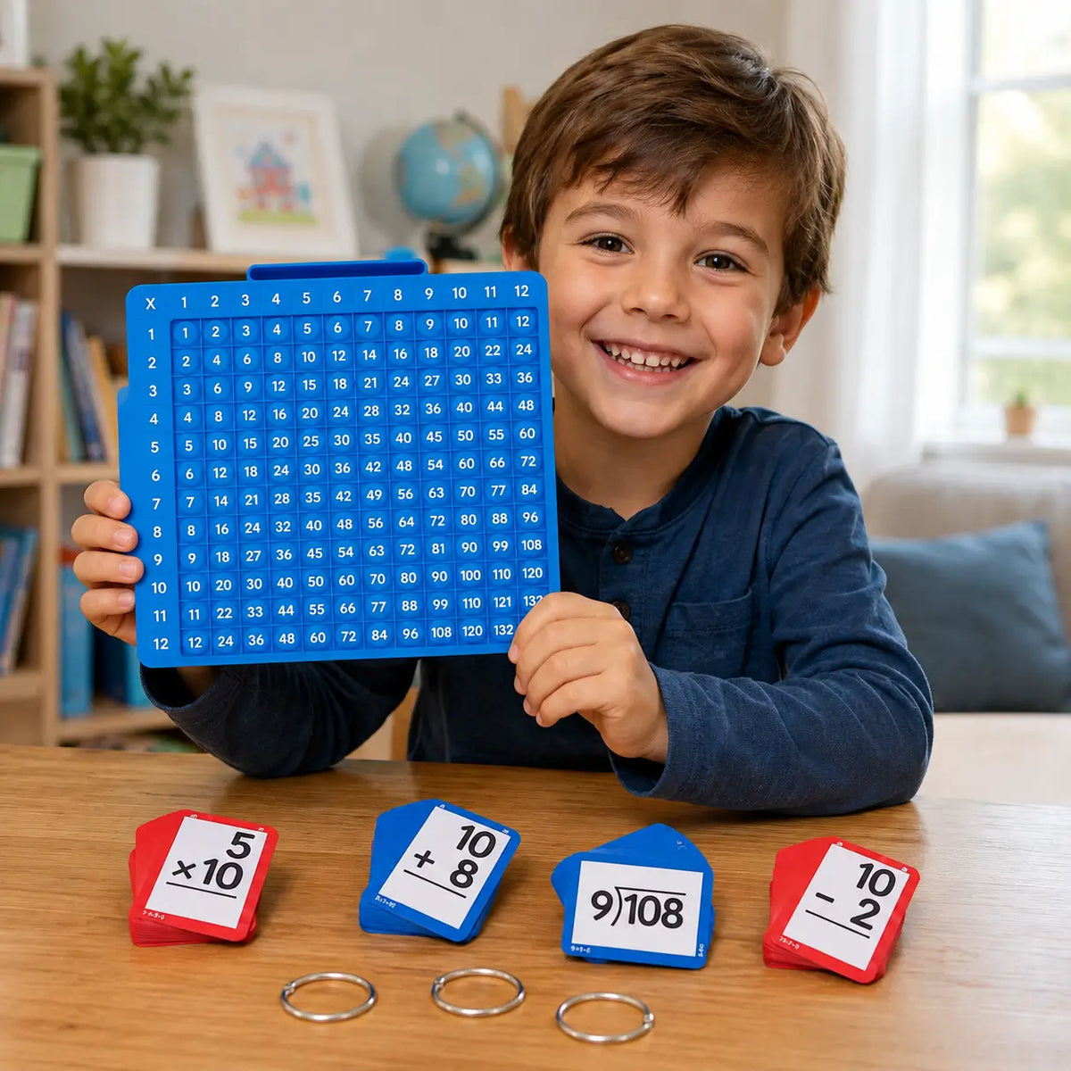Pop-it-Mathe-Set Criativae - Brüche und Rechenarten zum Anfassen