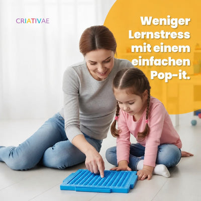 Pop-it-Mathe-Set Criativae - Brüche und Rechenarten zum Anfassen
