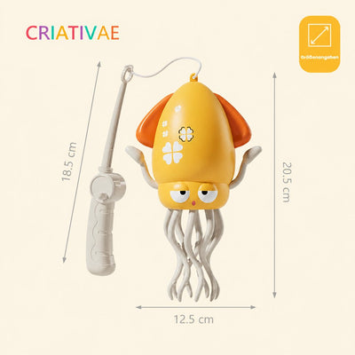 Lulita Pop Criativae - Laufender, tanzender Tintenfisch mit Lichtern