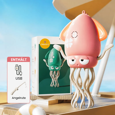 Lulita Pop Criativae - Laufender, tanzender Tintenfisch mit Lichtern