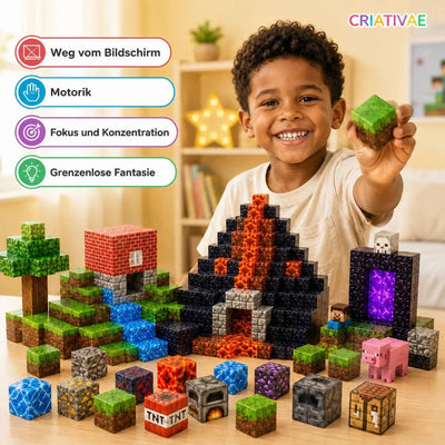 MagCraft Criativae - Magnetische Bausteine für Kinder